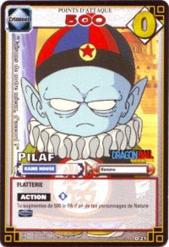 Carte Dragon Ball Z Série 1 D-21 Pilaf