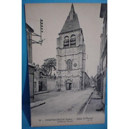 Chateauroux: L'église Saint-Martial