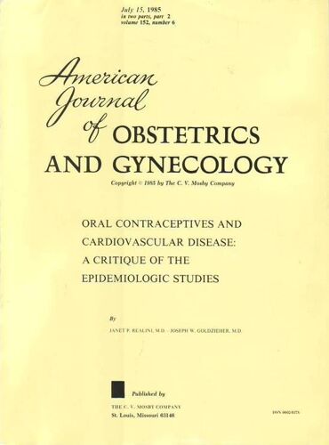 American Journal Of Obstetrics And Gynecology  N° 6 : Volume 152 Number 6 - In Two Parts Part 2 - July 1985
