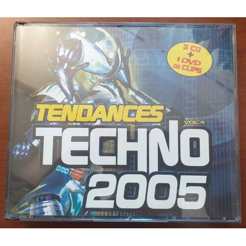 Tendances Techno Vol 4 - 2004 - 2005 - 3cd+Dvd