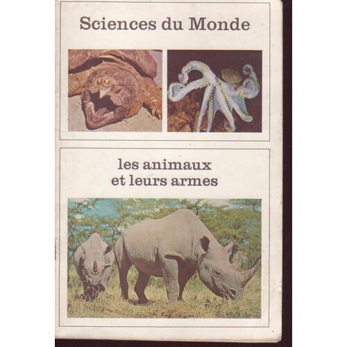 Sciences Du Monde (Revue Complète, Avec Toutes Ses Vignettes Collées ) - Sciences Du Monde  N° 0 : Les Animaux Et Leurs Armes