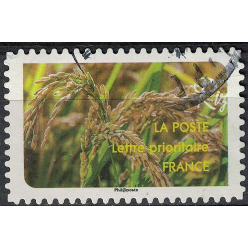 France 2017 Oblitéré Rond Used Une Moisson De Céréales Riz Y&t 1446 Su