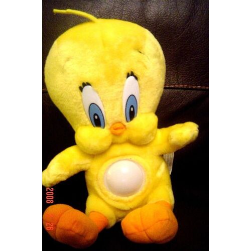 Peluche - Titi Lampe Veilleuse Sur Le Ventre - 40 Cm
