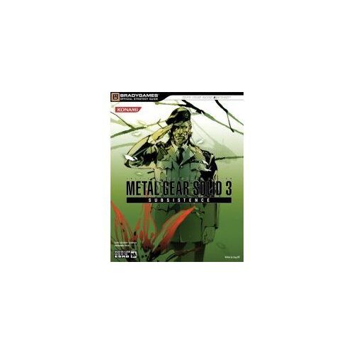 Metal Gear Solid 3 : Subsistence Official Strategy Guide Bradygames Official Stratgy Guides