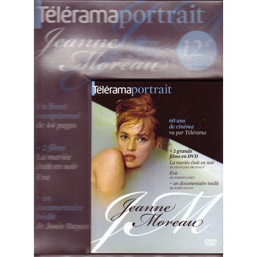 Télérama Portrait Dvd + Revue Hors-Série N° 1 : Jeanne Moreau En Hommage Aux 60 Ans De Carrière