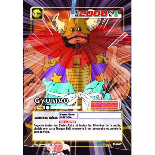 Gyumao D-647 Dragon Ball Serie 7 Vf