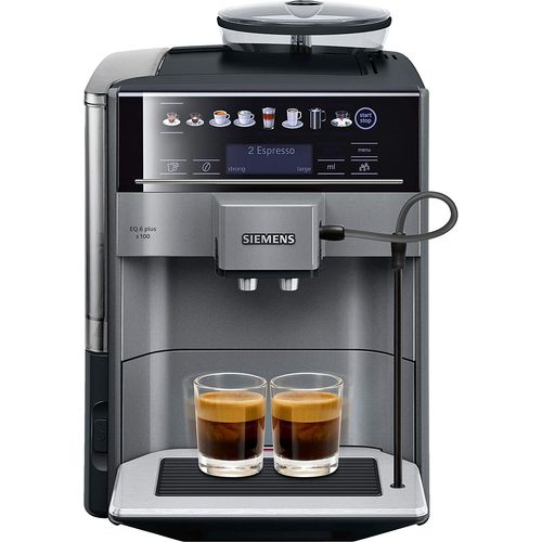 Siemens EQ.6 plus s100 TE651209RW - Machine à café automatique avec mousseur à lait - 15 bar - noir