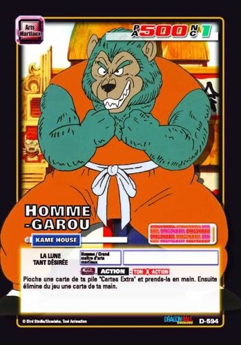 Homme Garou D-594 Dragon Ball Serie 7 Vf