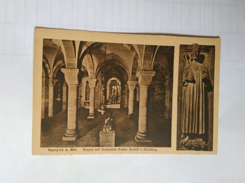 Speyer Crypte Et Gisant De Rudolf De Habsbourg