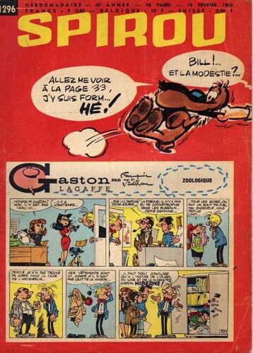 Spirou  N° 1296