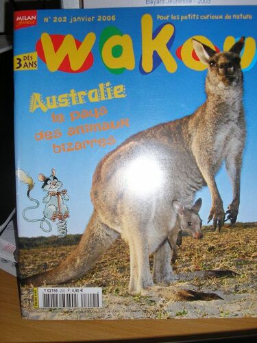 Wakou  N° 202 : Australie Le Pays Des Animaux Bizarres