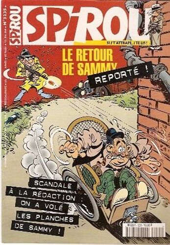 *Spirou*  N° 3235 : Spirou