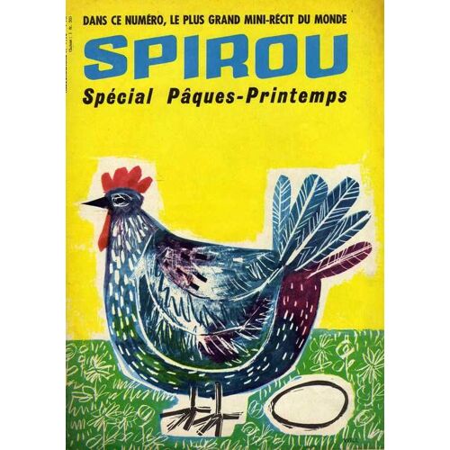 Spirou  Nï¿½ 1198 : Spï¿½Cial Pï¿½Ques-Printemps