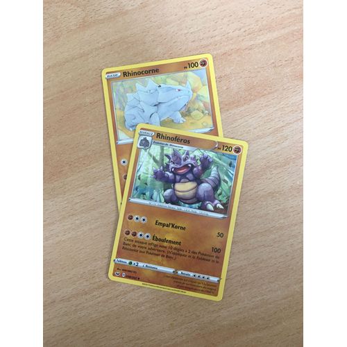 (1759) Rhinocorne + Rhinoféros (Pokemon)