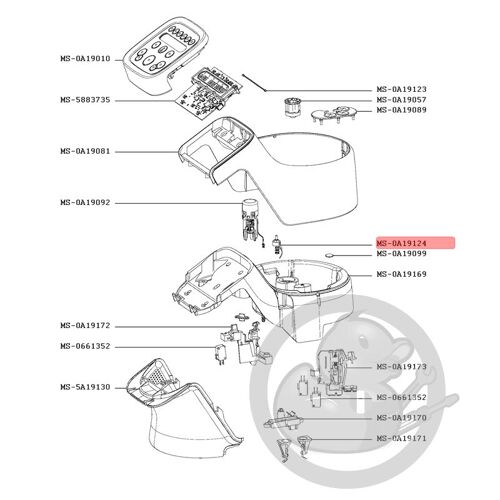 Sonde.ctn robot Companion Moulinex MS-0A19124