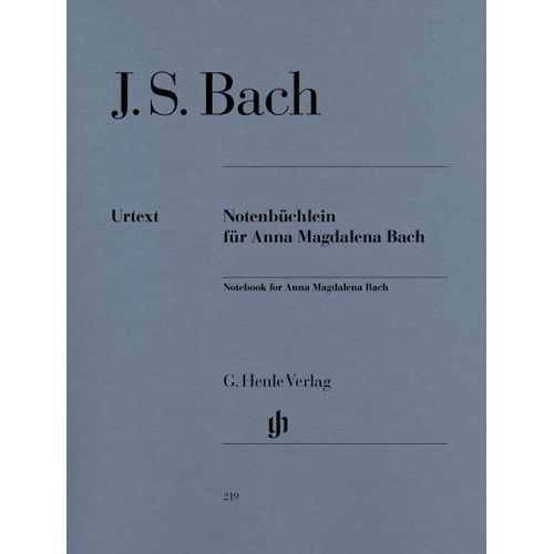 Bach : Petit Livre D'anna-Magdalena Bach (Édition Henle) - Piano