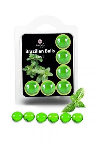 6 Brazilian Balls - Menthe