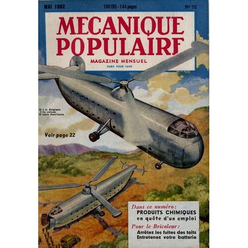 Mécanique Populaire  N° 72 : Produits Chimiques