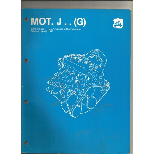 Manuel Reparation Renault 1 Moteur 2,2 L Quatre Cylindres Fuego Sportwagon Medaillon