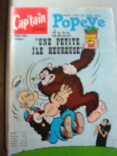 Cap'tain Présente Popeye  N° 26 : Popeye Dans : "Une Petite Ile Heureuse"