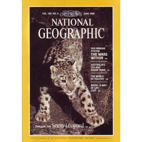 National Geographic June 1986 Vol.169,N°6