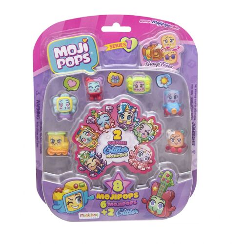 Magicbox Toys Blister De 8 Mojipops