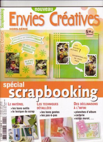 Envies Créatives Hors-Série N° 1 : Spécial Scrapbooking