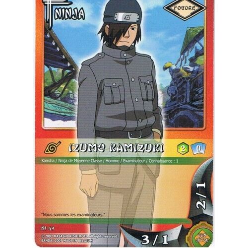 Izumo Kamizuki Naruto Serie 3 Ni-49 Vf