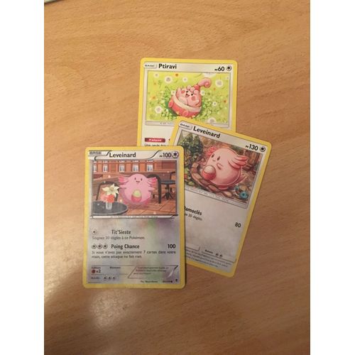 (1510) Ptiravi + 2x Leveinard (Pokemon)