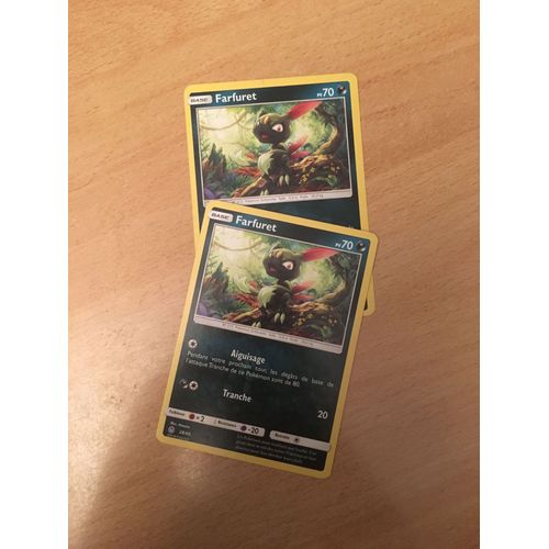 (1654) 2x Farfuret (Pokemon)