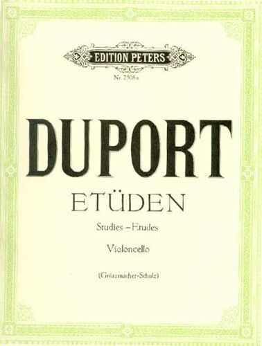 21 Etüden Violoncello