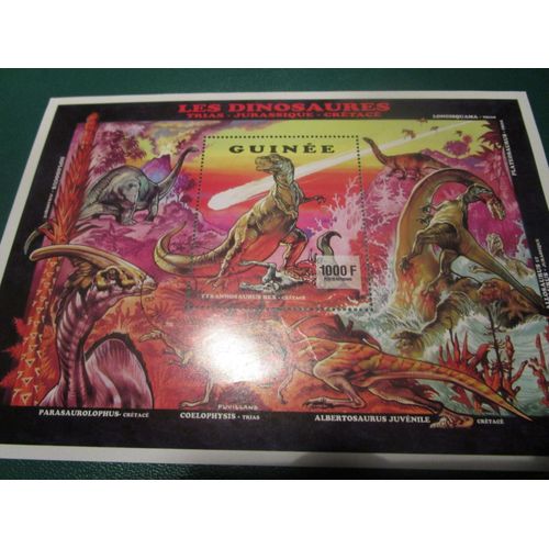 Guinée - Les Dinosaures