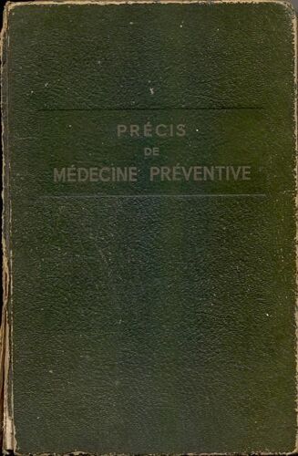 Précis De Médecine Préventive