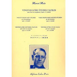 24 Etudes Faciles D'apres Samie Saxophone