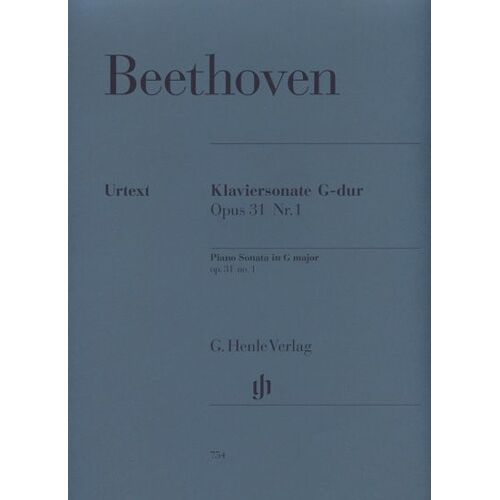 Sonate G-Dur Opus 31 Nr. 1 Klavier