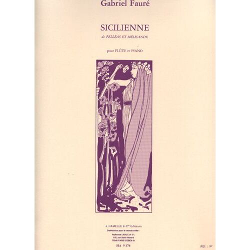 Sicilienne Opus 78 Flûte Et Piano