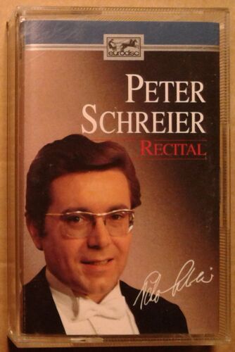 Cassette Audio Peter Schreier Recital 1989