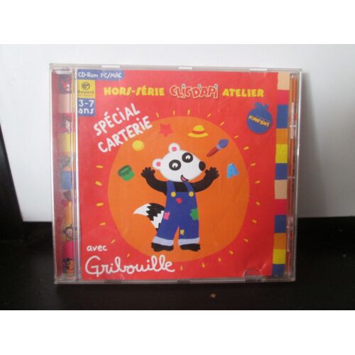 Cd Rom Hors Serie Clic D'api Atelier Avec Gribouille