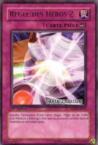 Régle Des Héros 2 - Rare - Dp06 - Vf