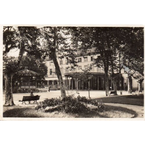 Carte Postale Ancienne - 632 - Niederbroun-Les-Bains - Le Parc Et L'établissement Thermal