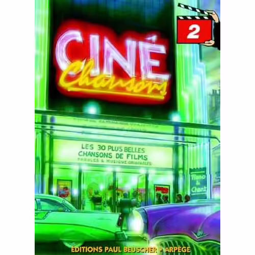 Cine Chansons Vol 2 Piano,  Chant