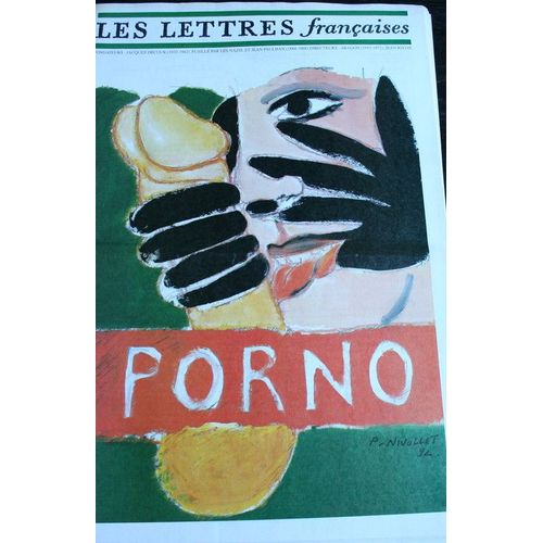 Les Lettres Françaises, Aout 1992  N° 23 : Porno
