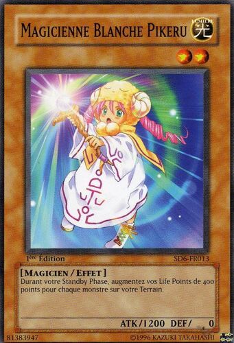 Magicienne Blanche Pikeru - 1ere Edition - Sd6-Fr013 - Vf