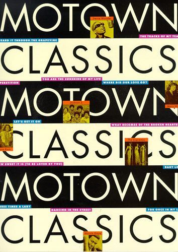 Motown Classics Piano,  Vocal & Guitar (With Chord Boxes)