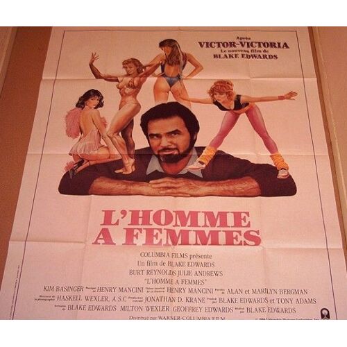 L'homme A Femmes / Blake Edwards - Affiche Originale Cinema 1984