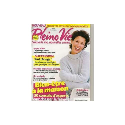 Pleine Vie N° 260 : Succession Tout Change