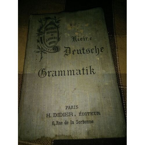 Kleine Deutsche Grammatik