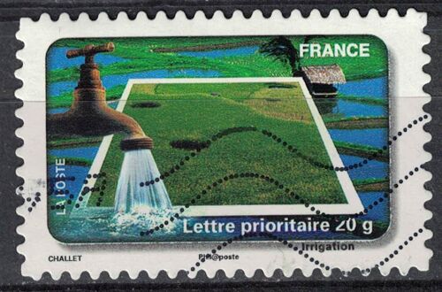 France 2010 Oblitéré Used Protégeons L'eau Irrigation Y&t 409 Su