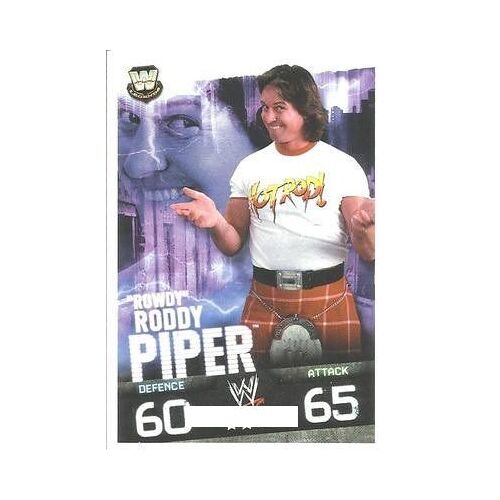 Carte Slam Attax - Evolution - W - "Rowdy" Roddy Piper