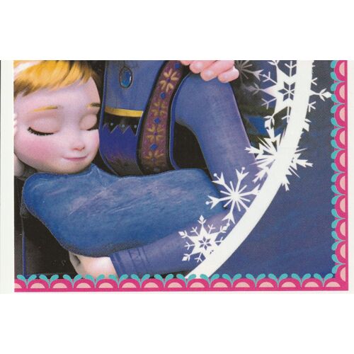 N° 21 - Stickers Image Panini Vignette - La Reine Des Neiges Amies Pour Toujours - 2017